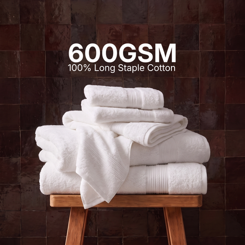 Sunday White towel GSM [editorial]